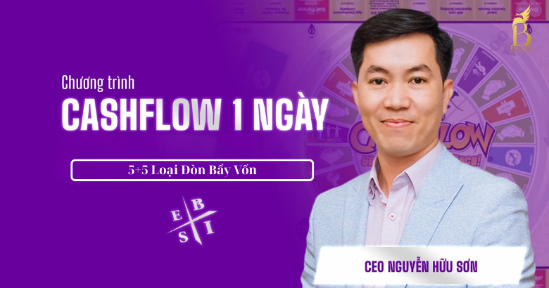 GAME CASHFLOW 1 NGÀY CHỦ ĐỀ: 5+5 LOẠI ĐÒN BẨY VỐN